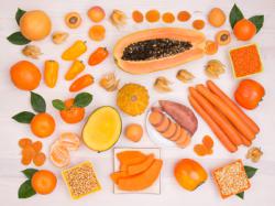 Verdura e frutta: meglio se arancioni