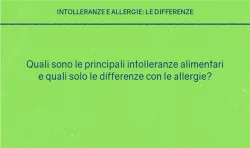 Intolleranze e allergie: le differenze